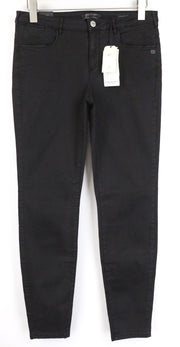 MAISON SCOTCH La Bohemiene Women Jeans W31/L32 Black Skinny Garment-Dyed