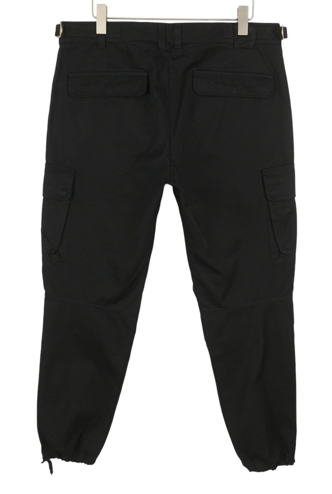 DIESEL P-Argym Men Trousers 54 W37 Black Roomy Knees Cargo RRP225