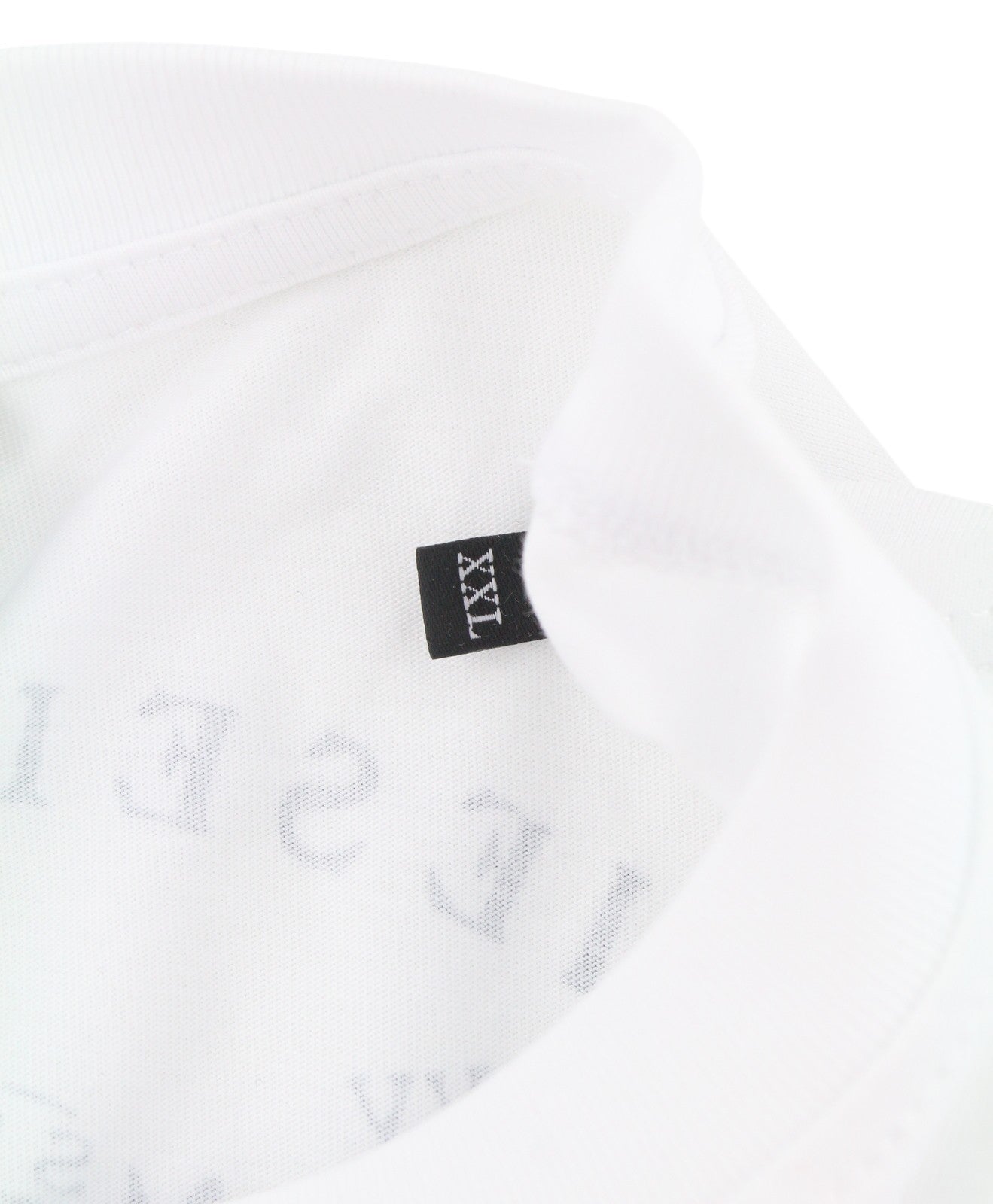 DIESEL T-Just-L4 Men T-Shirt 2XL White Cotton Tricot Crew Neck Short Sleeve