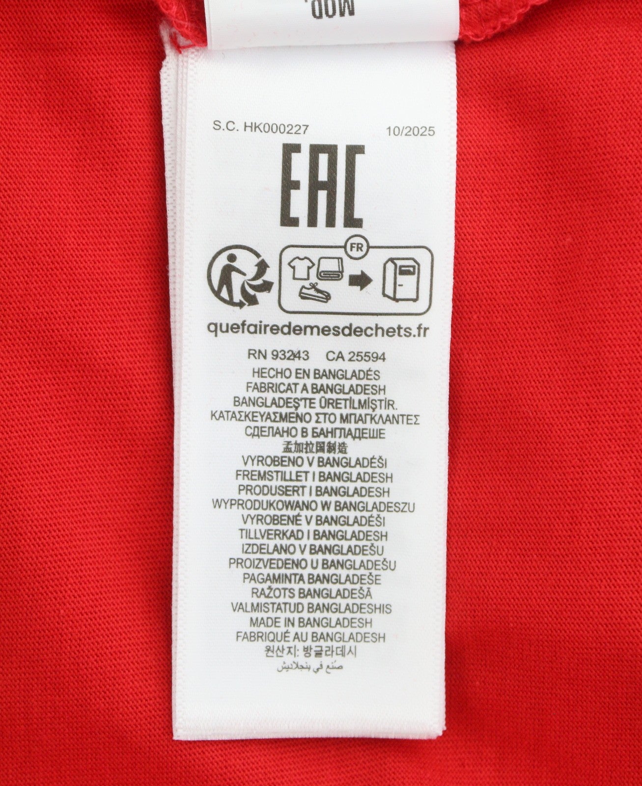 DIESEL T-Just 250232 OFF Men T-Shirt L Red Cotton Crew Collar Short Sleeve