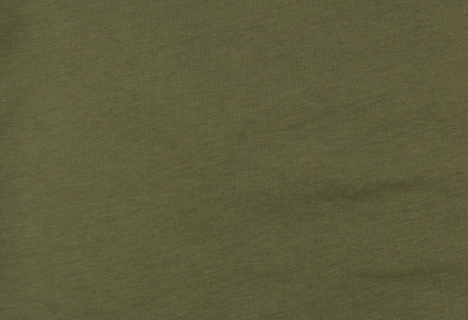 DIESEL T-Just-Rib Men T-Shirt 2XL Khaki Green Cotton Crew Neck Short Sleeved