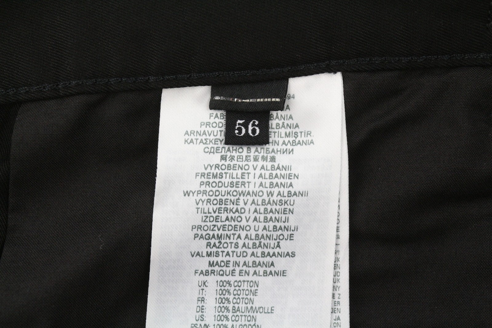 DIESEL P-Argym Men Trousers 56 W39 Black Roomy Knees Cargo RRP225