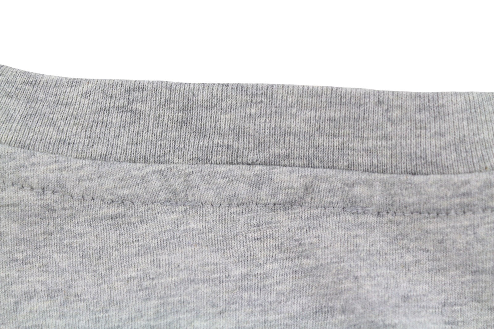 DIESEL T-Diegor-D Men T-Shirt L Grey Melange Tricot Crew Neck Short Sleeved