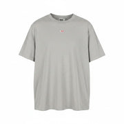 DIESEL T-Diegor-D Men T-Shirt L Grey Melange Tricot Crew Neck Short Sleeve