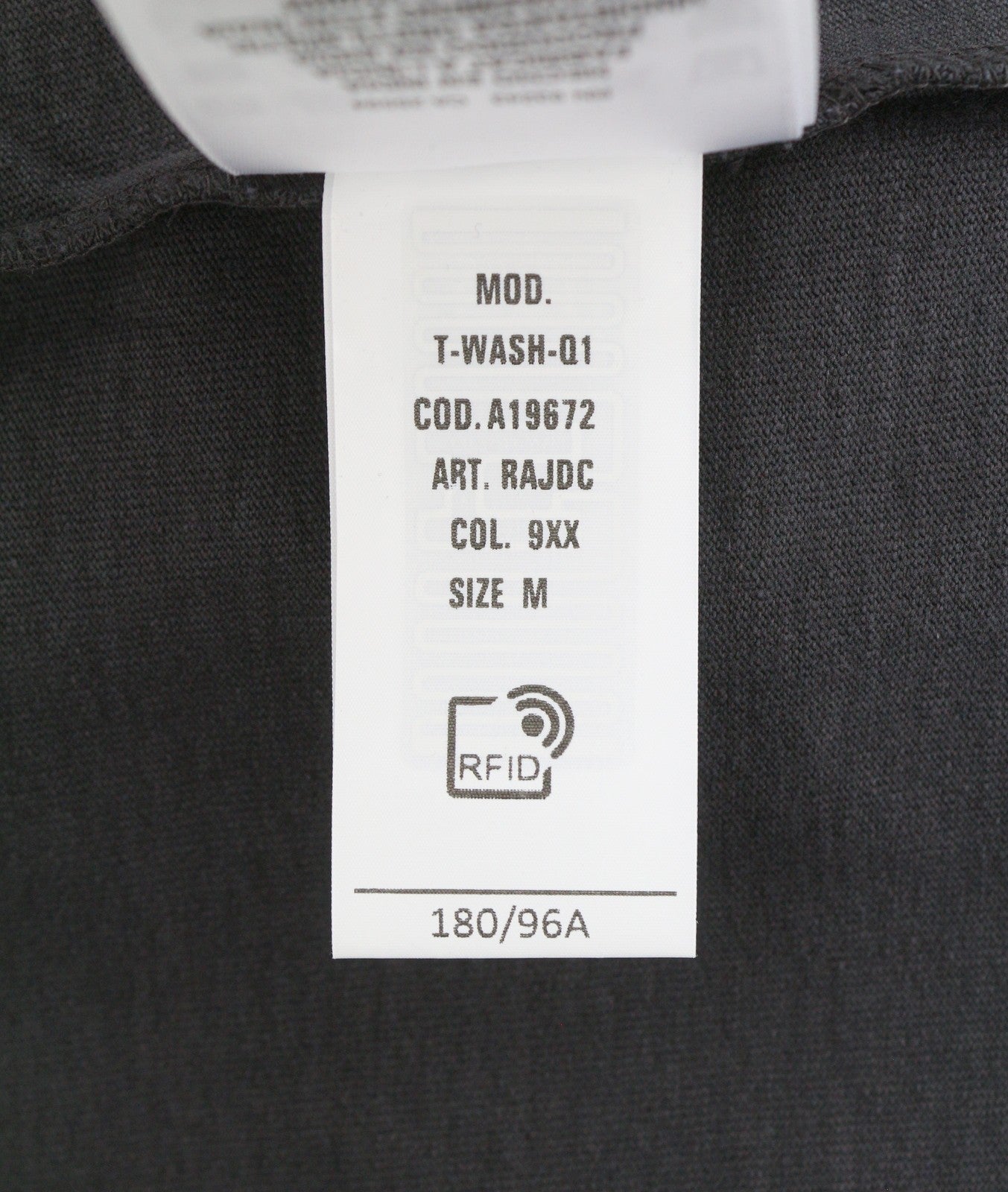 DIESEL T-Wash-Q1 Men T-Shirt M Grey Faded Patterned Oversized Short Sleeved