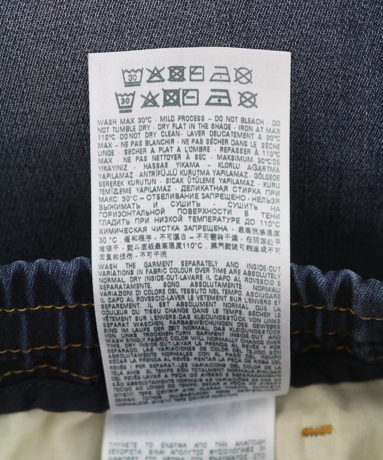 DIESEL 2060 D-Strukt Jogg 068JD Men Jeans W34 Blue Faded Distress RRP295