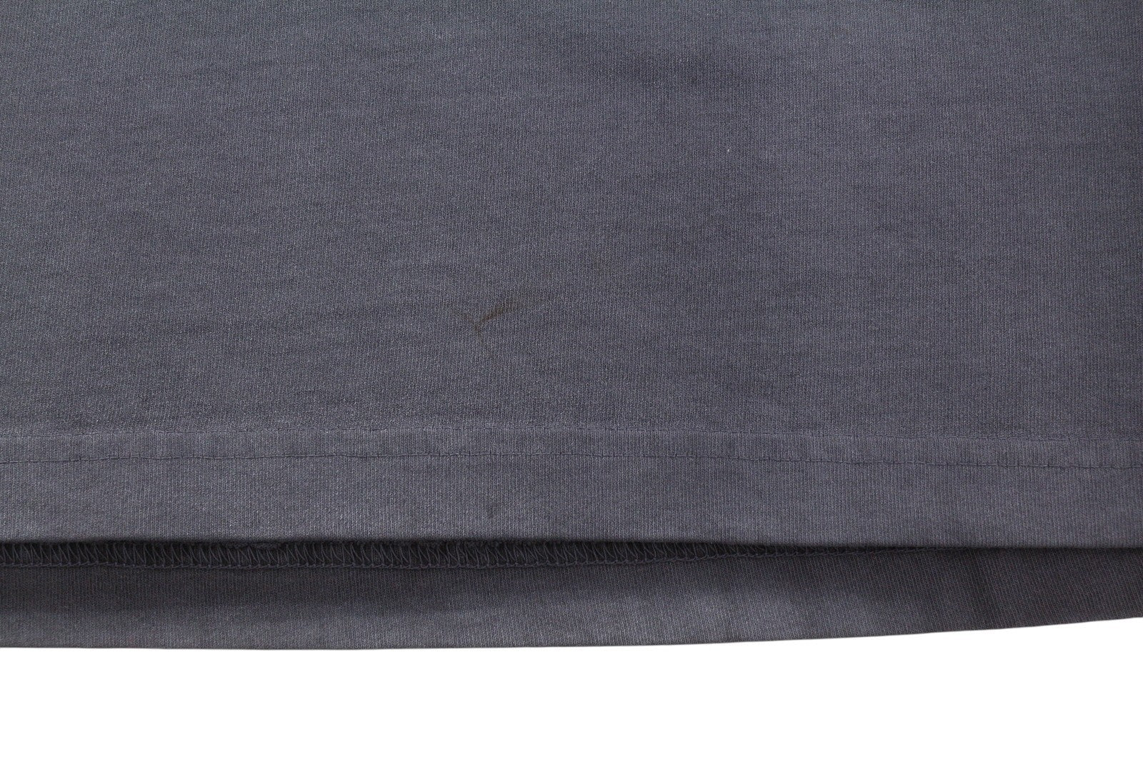 DIESEL T-Wash-Q1 Men T-Shirt L Grey Faded Patterned Oversized Short Sleeved