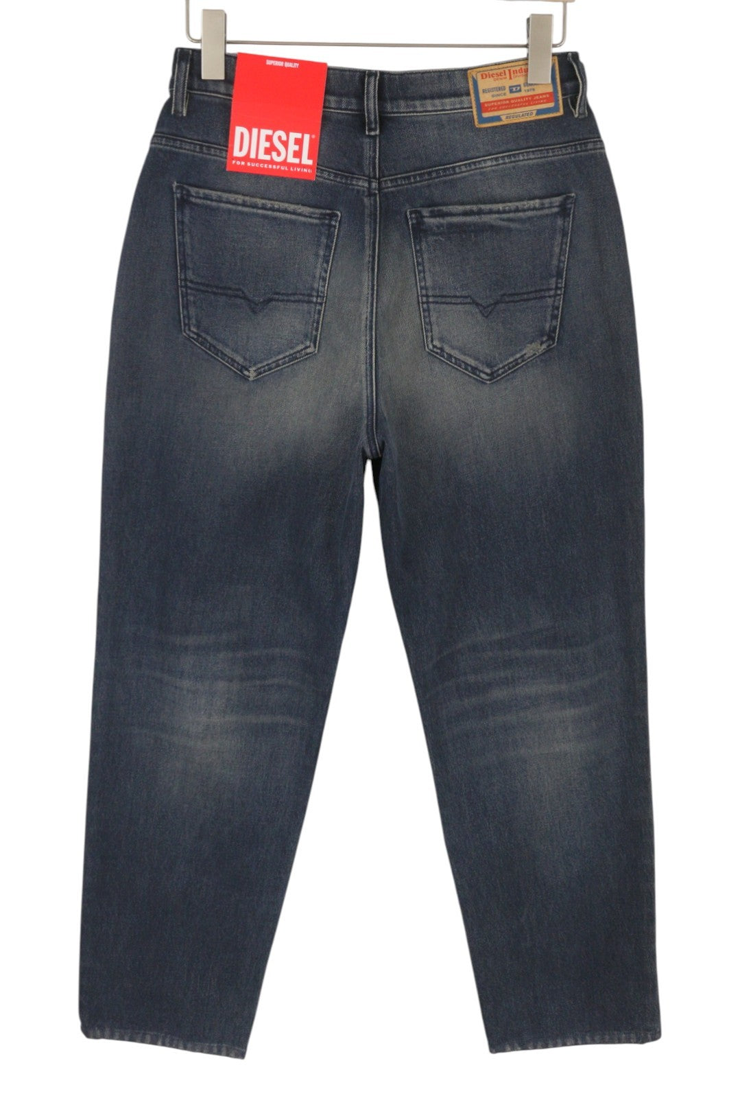 DIESEL 1956 D-Tulip 09G40 Women's Jeans W30/L30 Regular Straight Leg High Waist