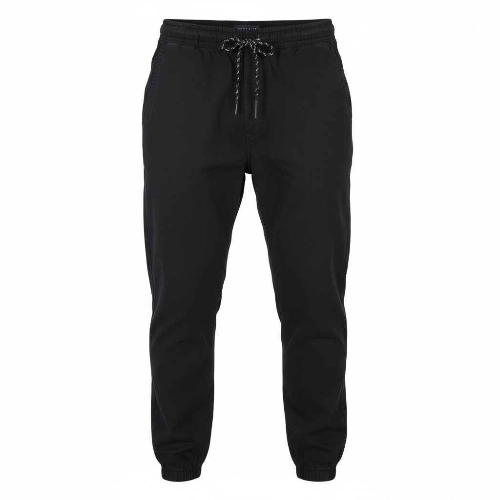 AMERICAN EAGLE OUTFITTERS Twill Jogger Men's Trousers S Black Next Level Flex