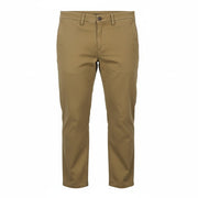 AMERICAN EAGLE OUTFITTERS Flex Slim Men's Trousers W36/L30 Brown Zip Cropped