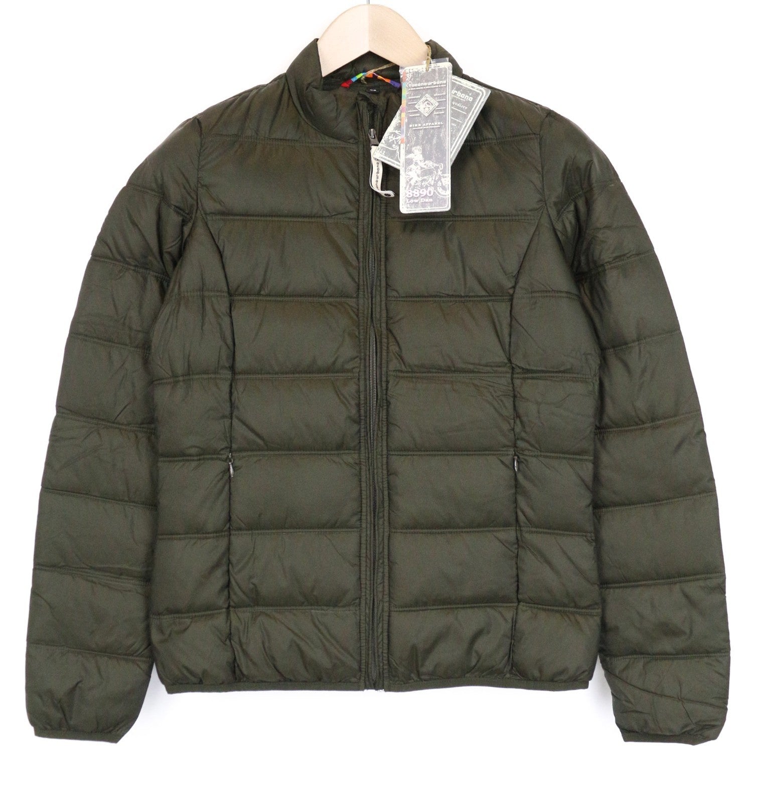 TUCANO URBANO Low Dan Women Jacket IT42 M Green Water-Repellent Thermal Padding
