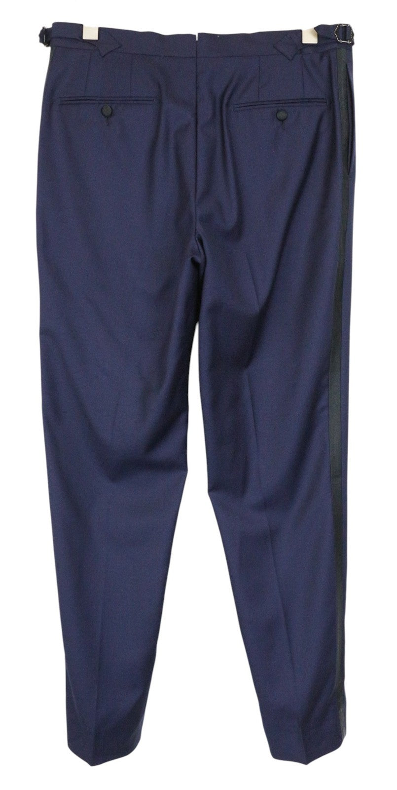 SUITSUPPLY U-neck Men Suit UK38R Trousers Waistcoat Formal Wool Blue 2 Piece