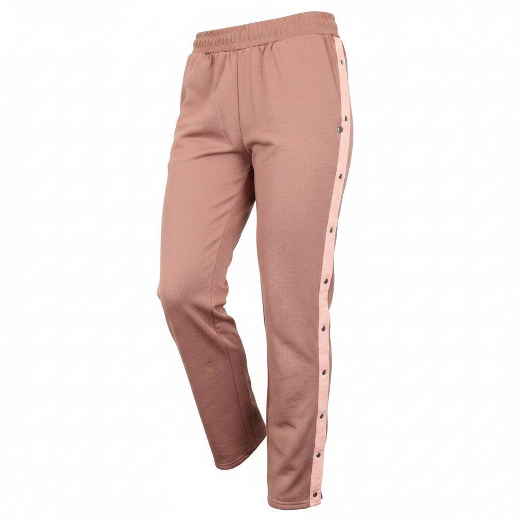 Rosa Polyestertuchhose