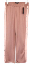 Pink Polyester Trousers
