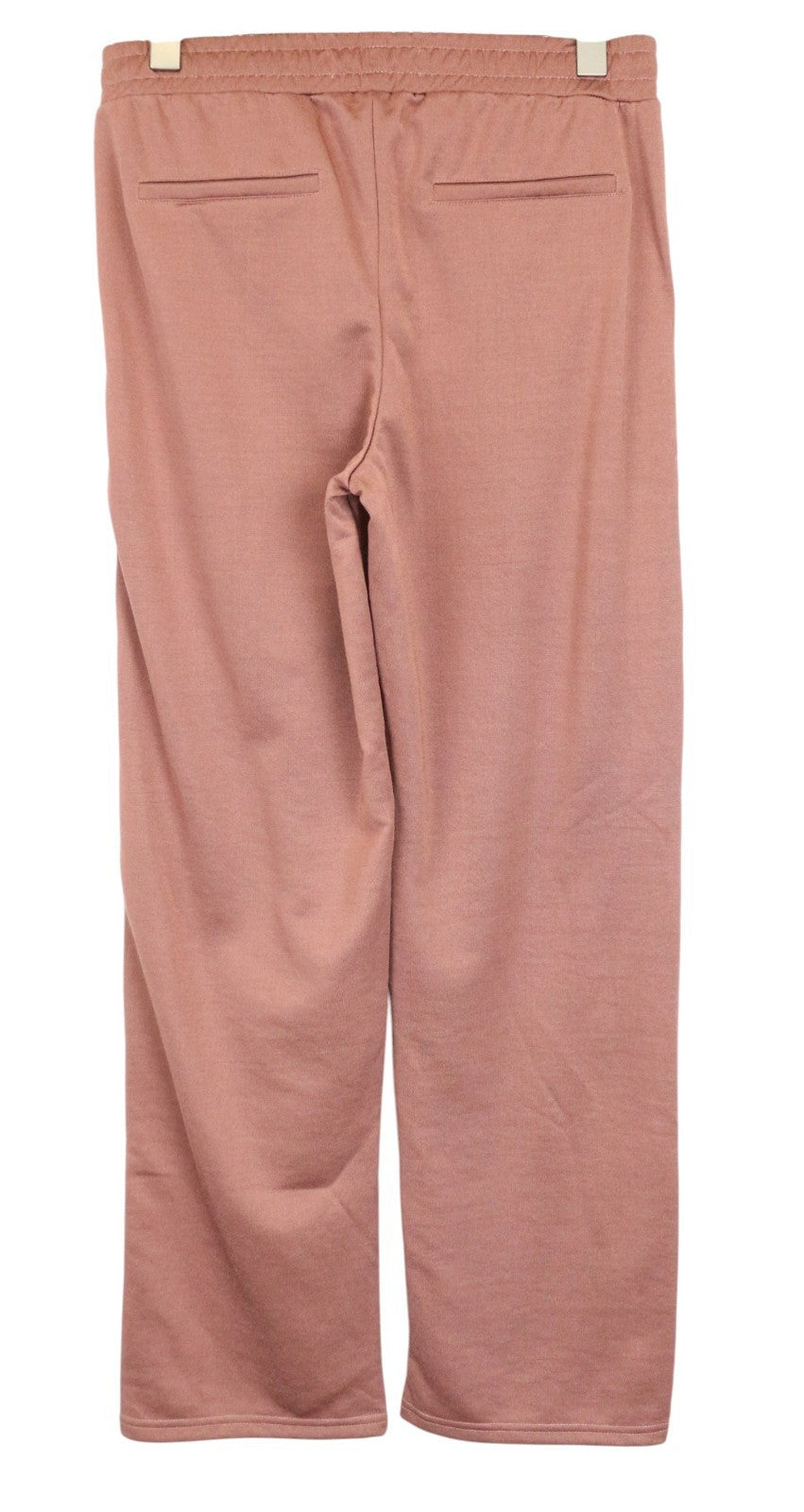 MAISON SCOTCH Women Trousers M Pink Cotton Blend Casual Side Vent Snaps Pull On