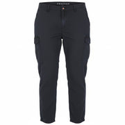 DENHAM Tara Women Trousers W30/L28 Relaxed Fit Black Casual Cargo