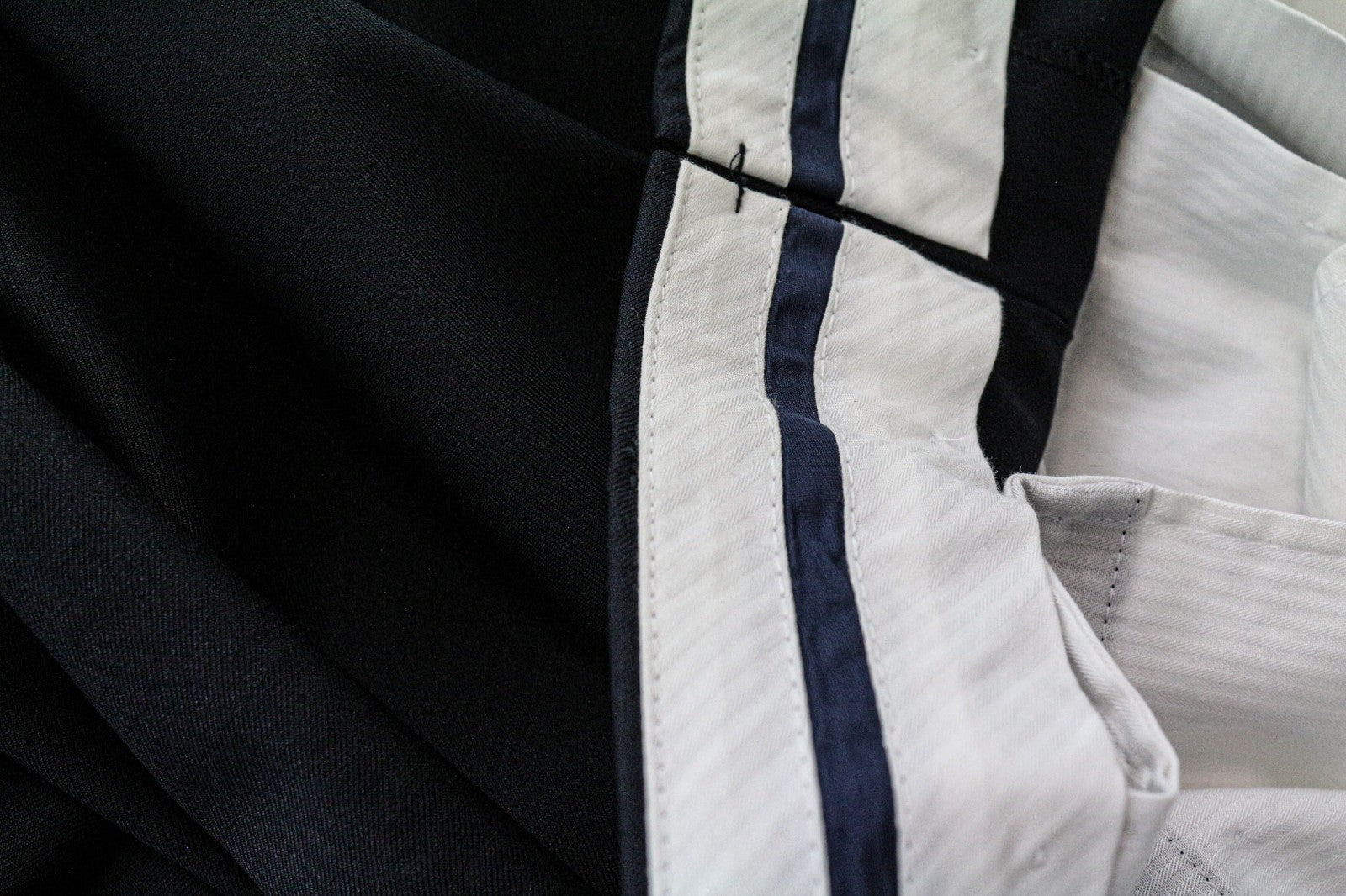 SUITSUPPLY Havana Blueline Men Suit UK54S Pleated Classic Pure Wool Blue 2 Piece