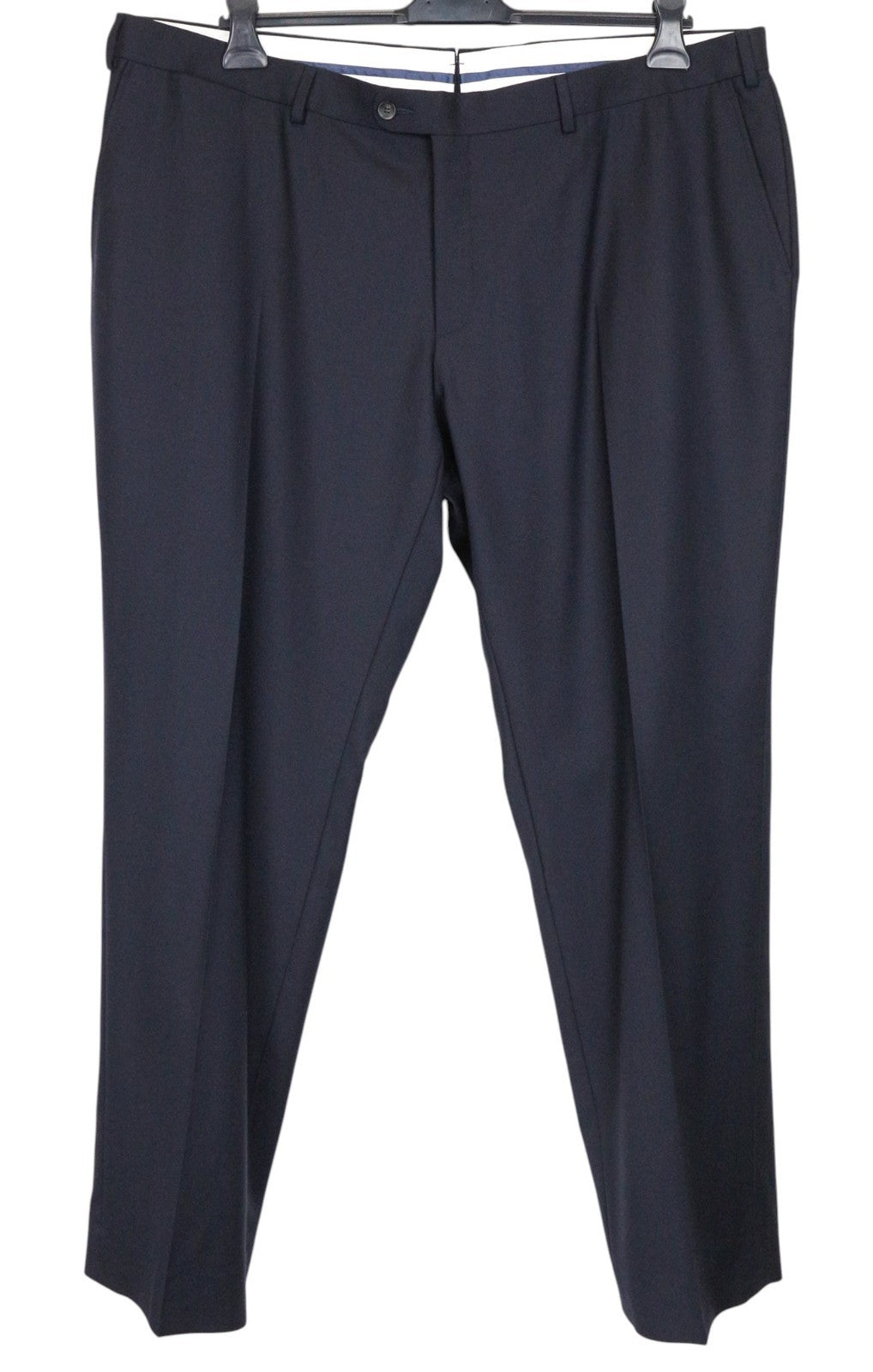 SUITSUPPLY Havana Blueline Men Suit UK54S Pleated Classic Pure Wool Blue 2 Piece