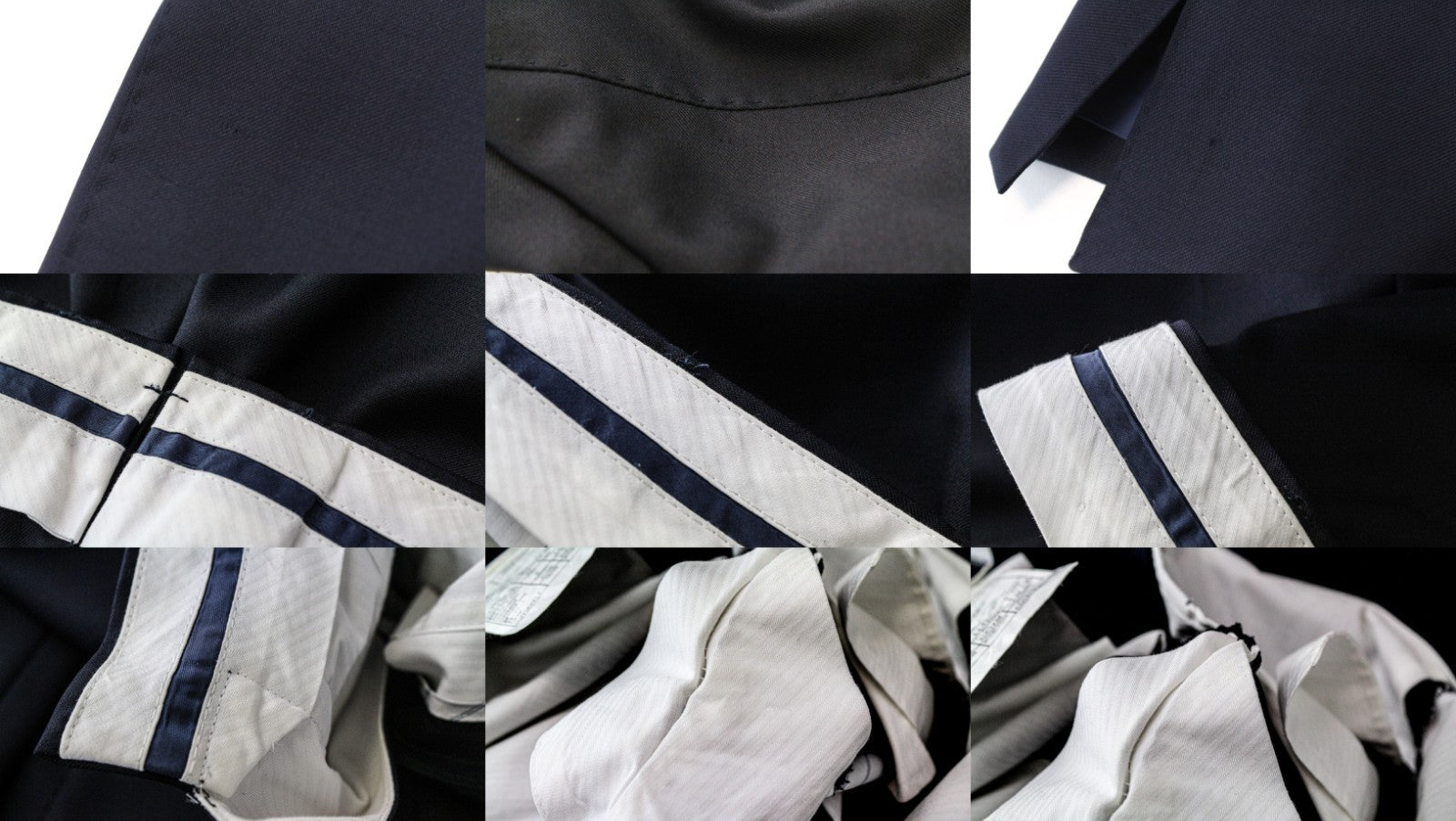 SUITSUPPLY La Spalla Men Suit UK32R Formal Lined Pleated Pure Wool Blue 2 Piece