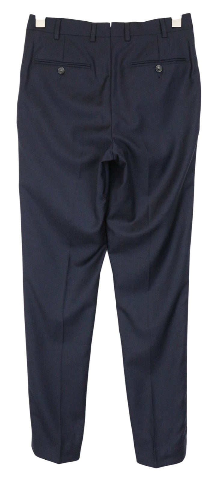 SUITSUPPLY La Spalla Men Suit UK32R Formal Lined Pleated Pure Wool Blue 2 Piece