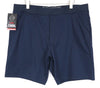 Blue Polyester Shorts