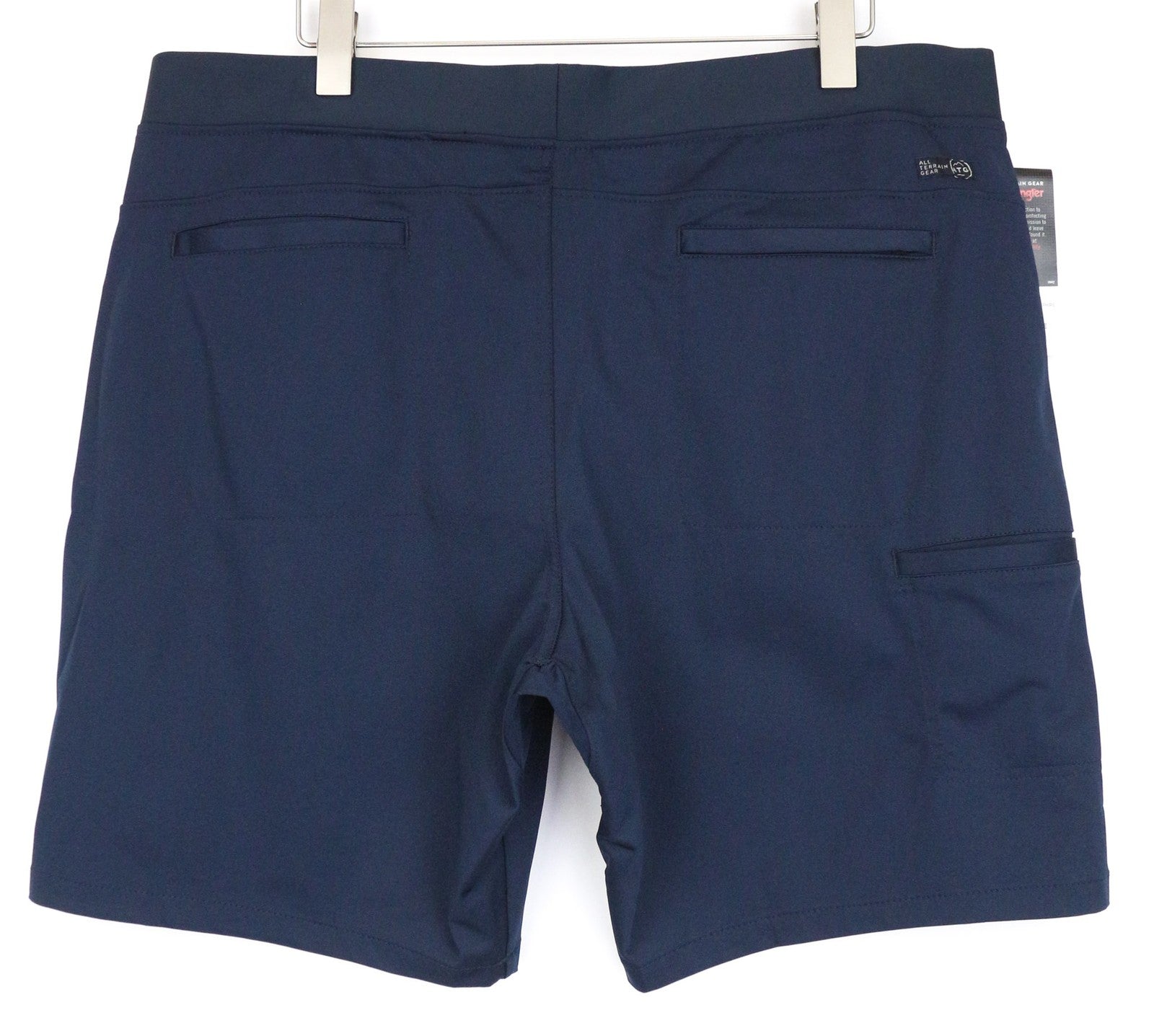 WRANGLER Men Shorts W40 Blue Activewear Sportswear Flex Waist Pull On
