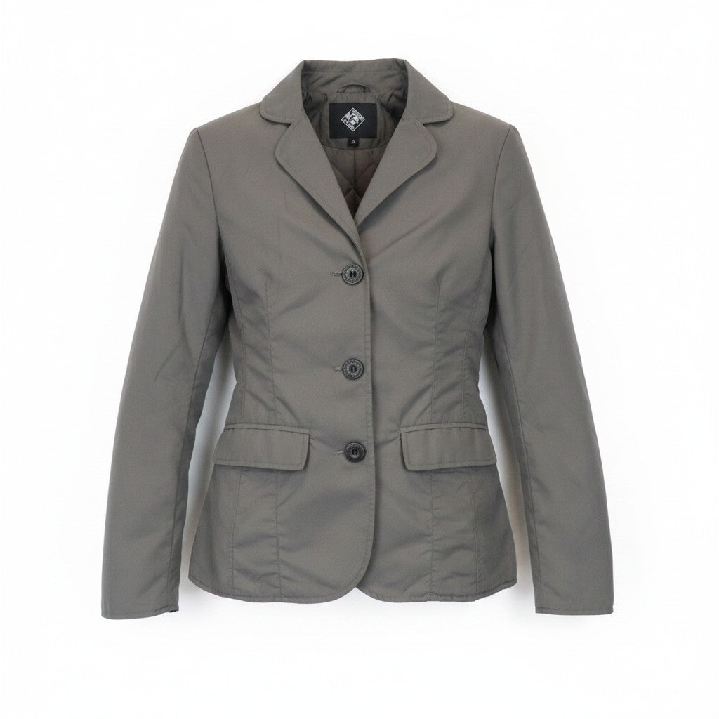 TUCANO URBANO Freccia Women Jacket 2XS Grey Water-repellent Lined Collared Moto