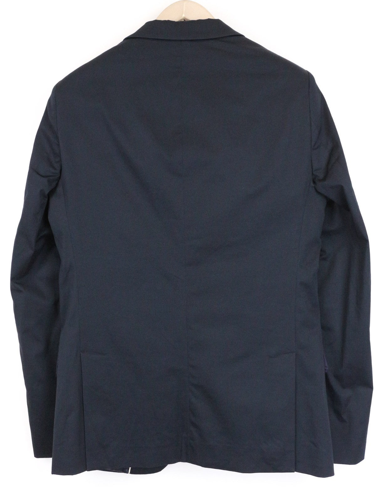 SCOTCH & SODA Men Blazer S Blue Cotton Stretch Half-Lined Two-Button Classic