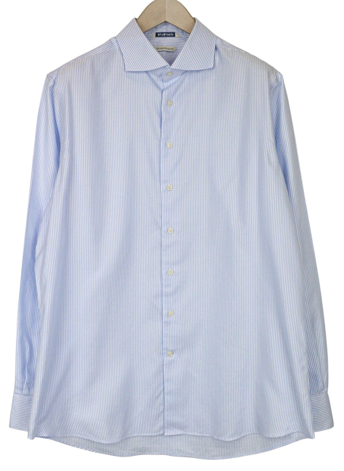 Blaues Twill-Hemd