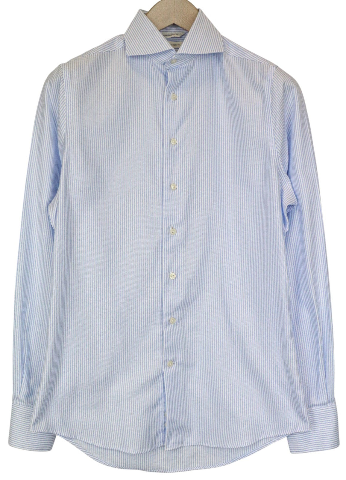 Blaues Twill-Hemd