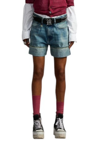 R13 Nina Women Shorts 26 Lapis Selvedge Blue Limited Edition Denim SS26 RRP735