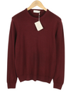 Burgundy Merino Wool Jumper