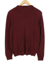 Burgundy Merino Wool Jumper