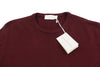 Burgundy Merino Wool Jumper