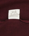 Burgundy Merino Wool Jumper