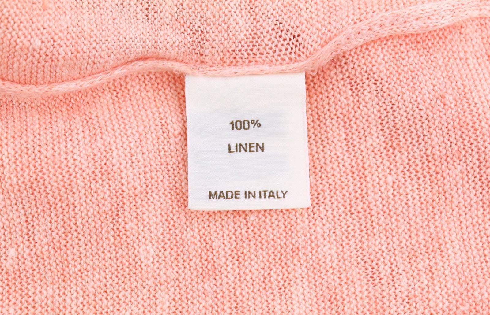 FILIPPO DE LAURENTIIS Men T-Shirt IT48 S Pink Melange Linen Pocket Short Sleeve