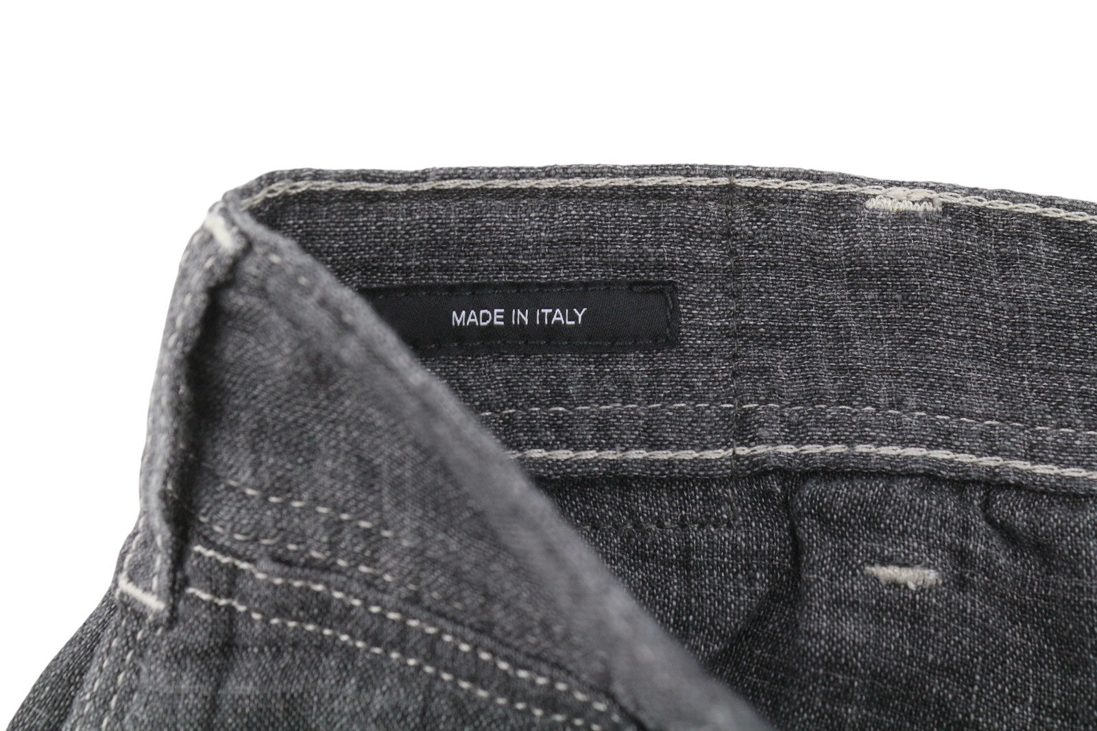 R13 Carpenter Women Trousers 27 Charcoal Grey Linen Relaxed Fit SS26 RRP1125