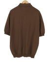 Brown Cotton Polos