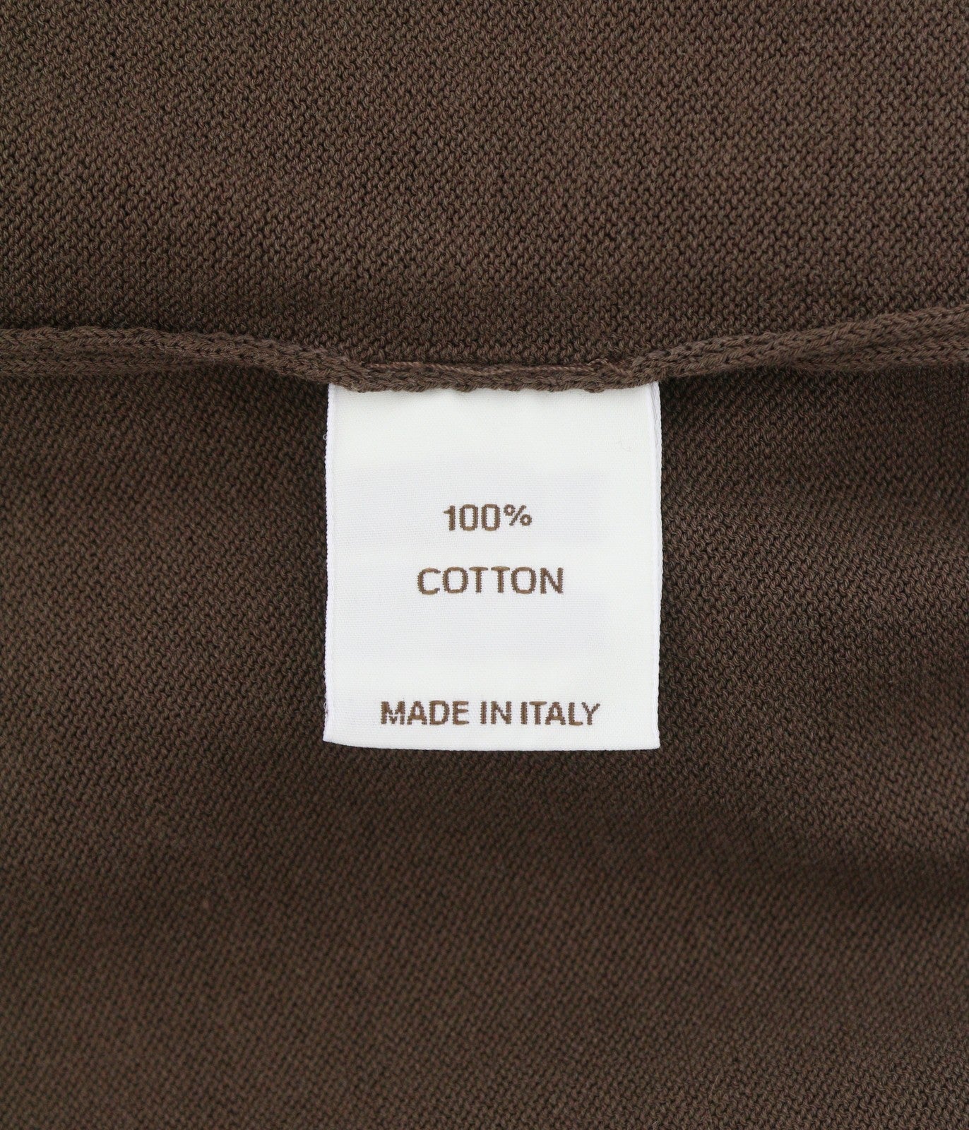 FILIPPO DE LAURENTIIS Men Polos IT60 3XL Brown Cotton Half Button Short Sleeve