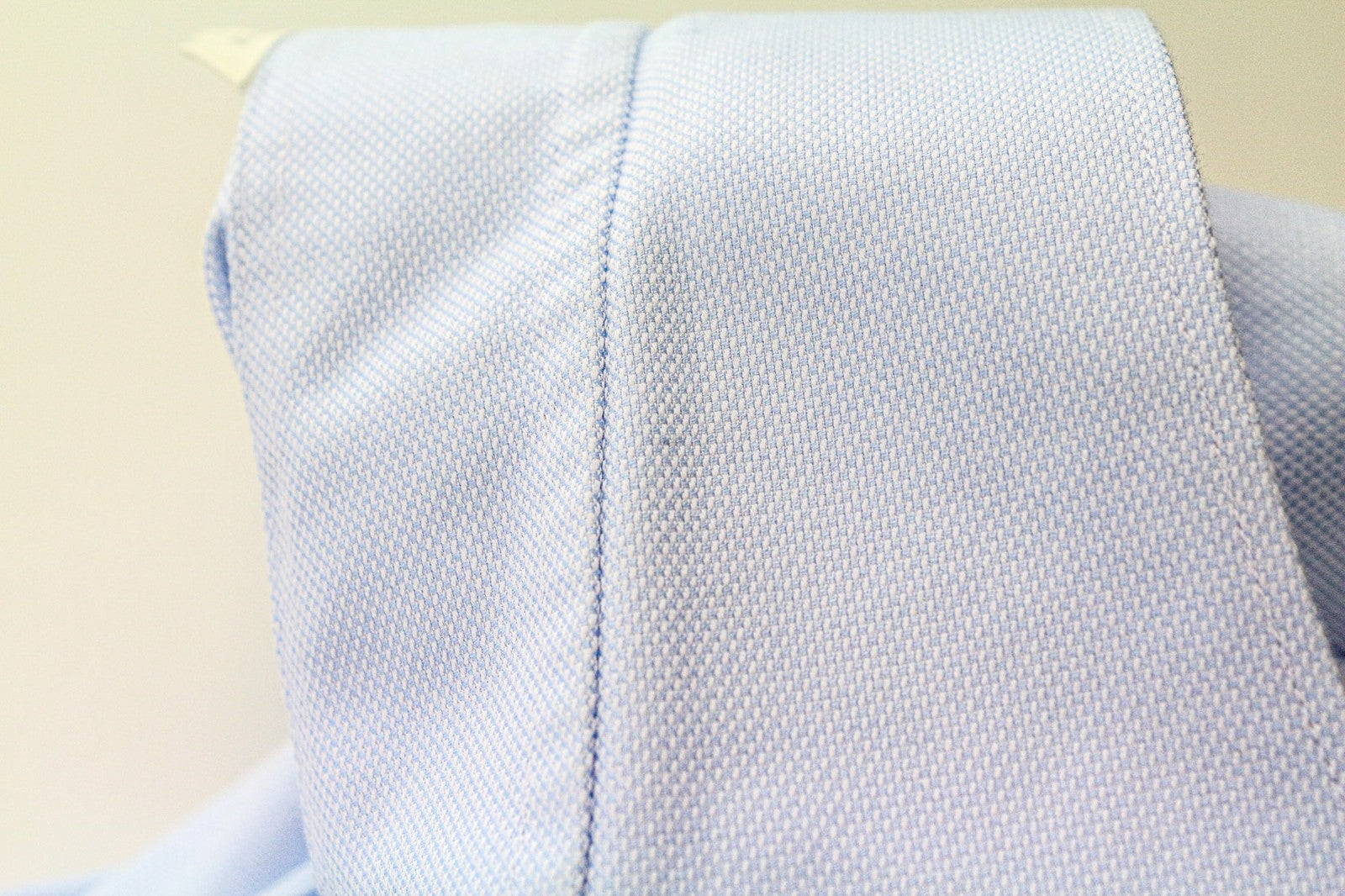 SUITSUPPLY Men Shirt 37/14 1/2 Slim Fit Blue Pure Cotton Button-Up Classic