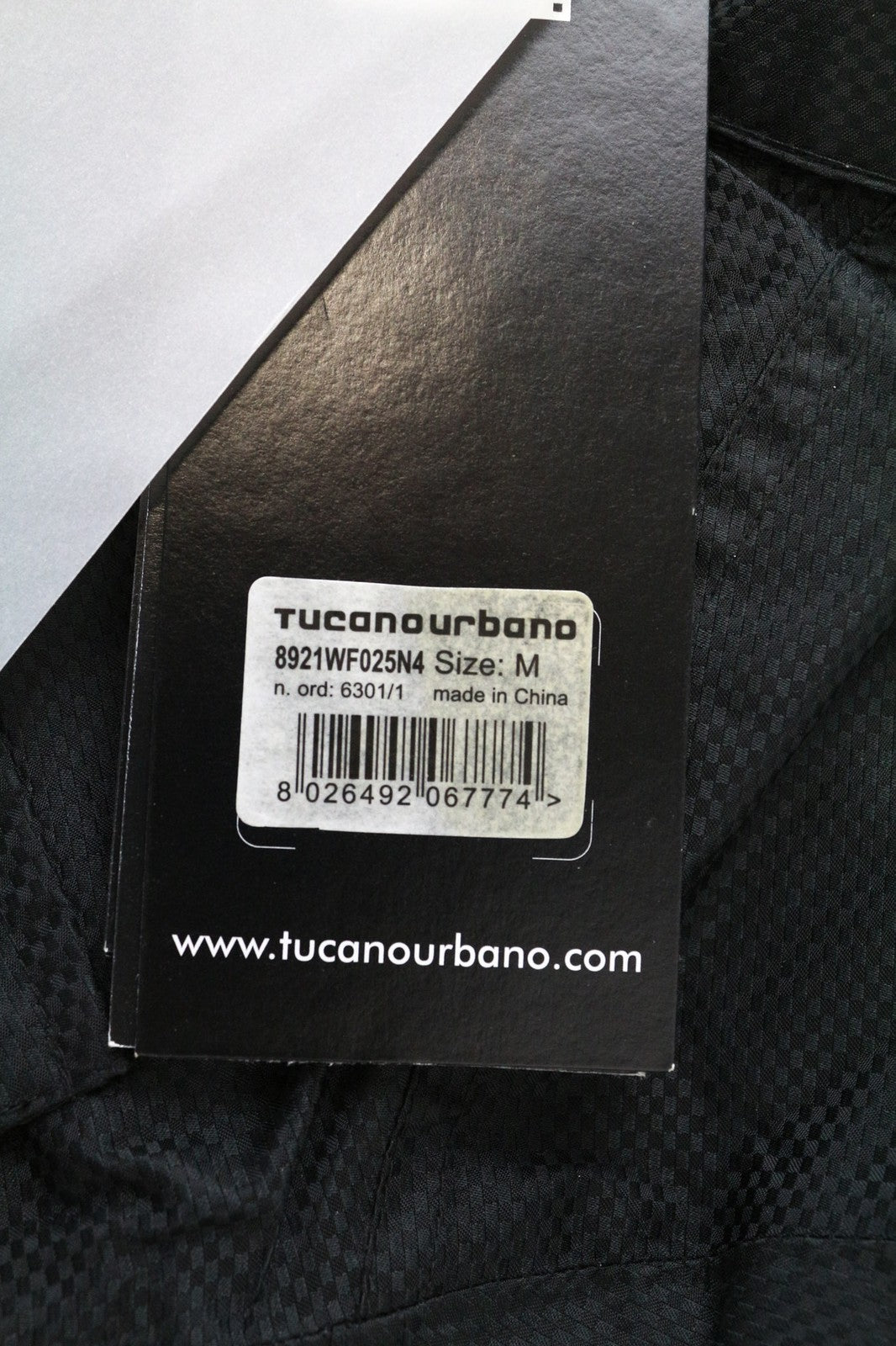 TUCANO URBANO Tina Women Jacket IT42 M Black Breathable Windproof Reflective