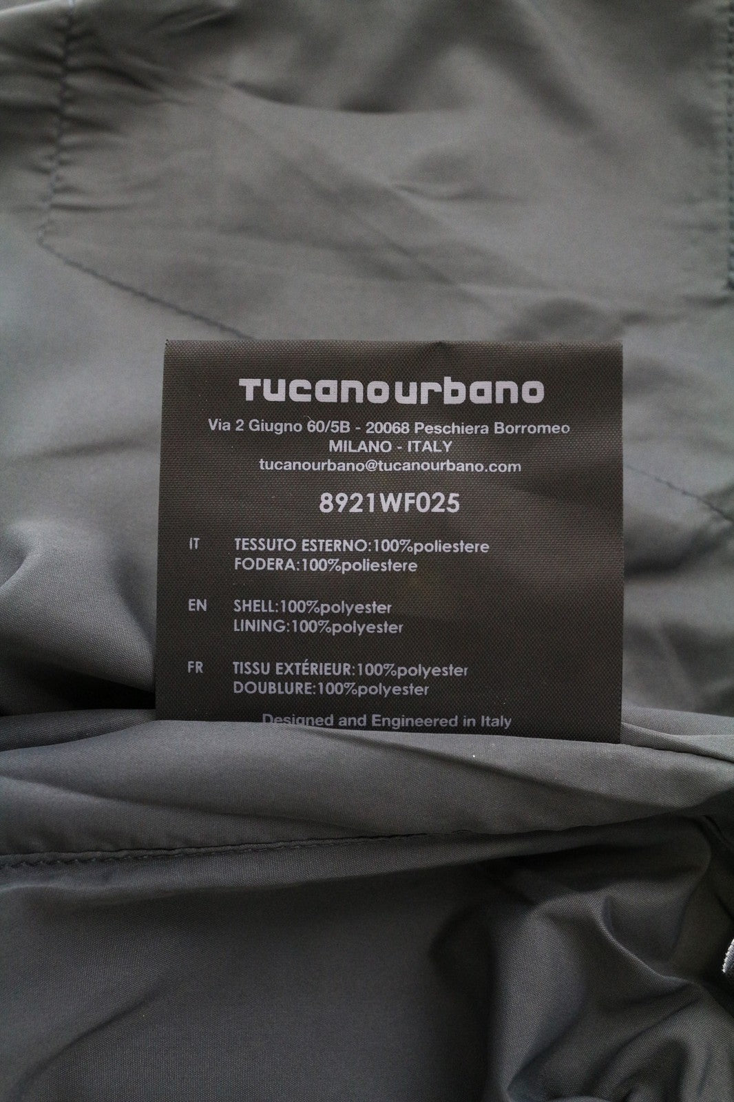 TUCANO URBANO Tina Women Jacket IT42 M Black Breathable Windproof Reflective