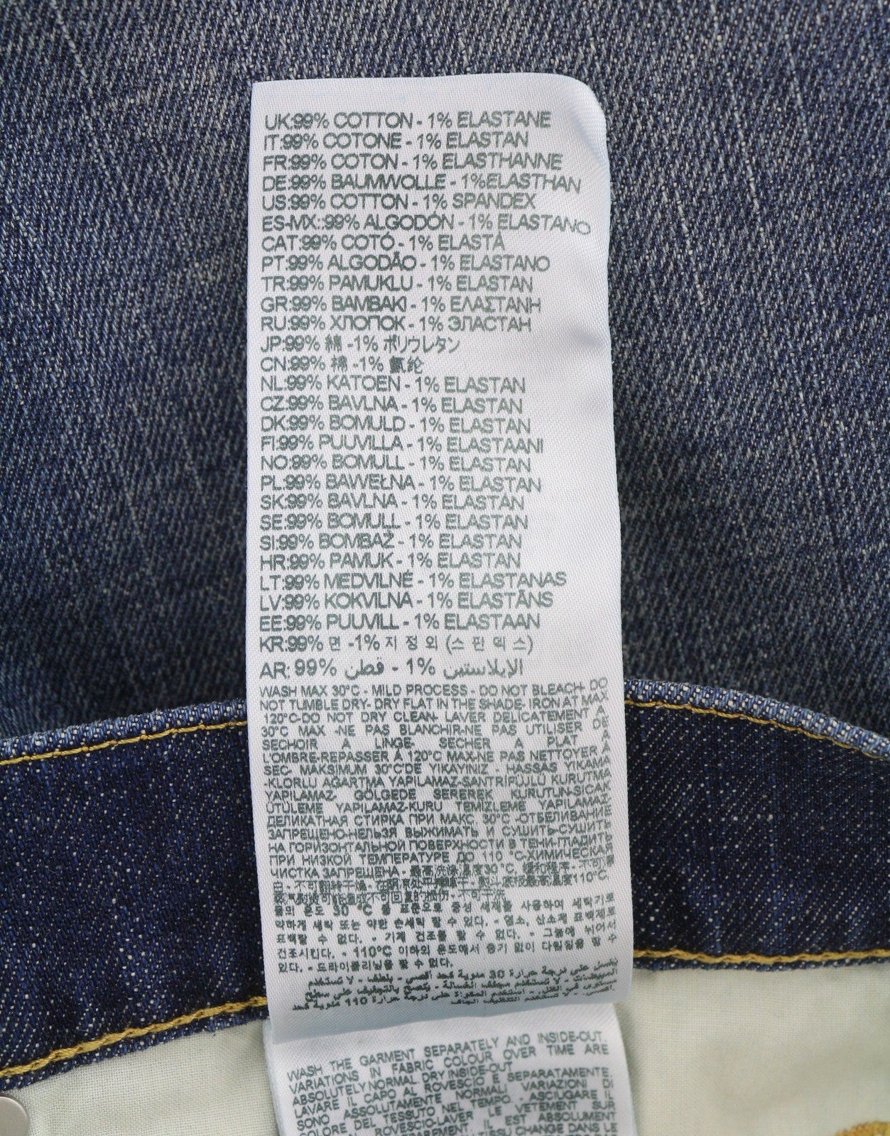 DIESEL 2019 D-Strukt-R R08IC Men Jeans W36/L30 Blue Whiskers Faded Slim RRP195