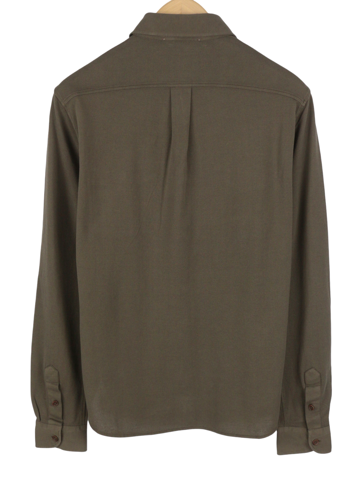 FILIPPO DE LAURENTIIS Men Shirt IT50 M Brown Patch Pockets Button-Up