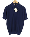 Blue Cotton Polos