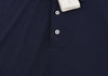 Blue Cotton Polos