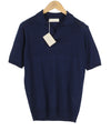 Blue Cotton Polos
