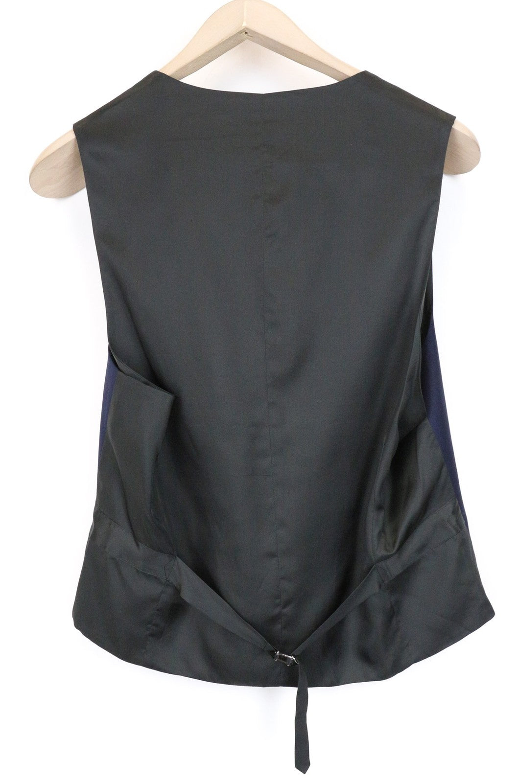 SUITSUPPLY U-Neck Men Suit UK36S Navy Slim 2-Piece Pure Wool Tuxedo Classic