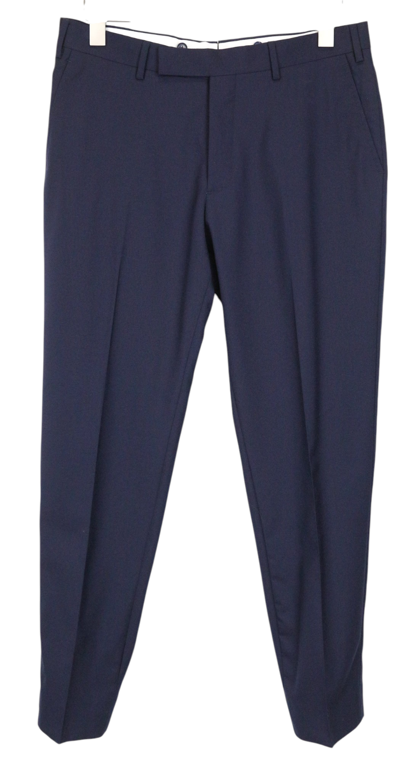 SUITSUPPLY La Spalla Men Suit UK38S Blue Slim 2-Piece Pure Wool S120s Classic
