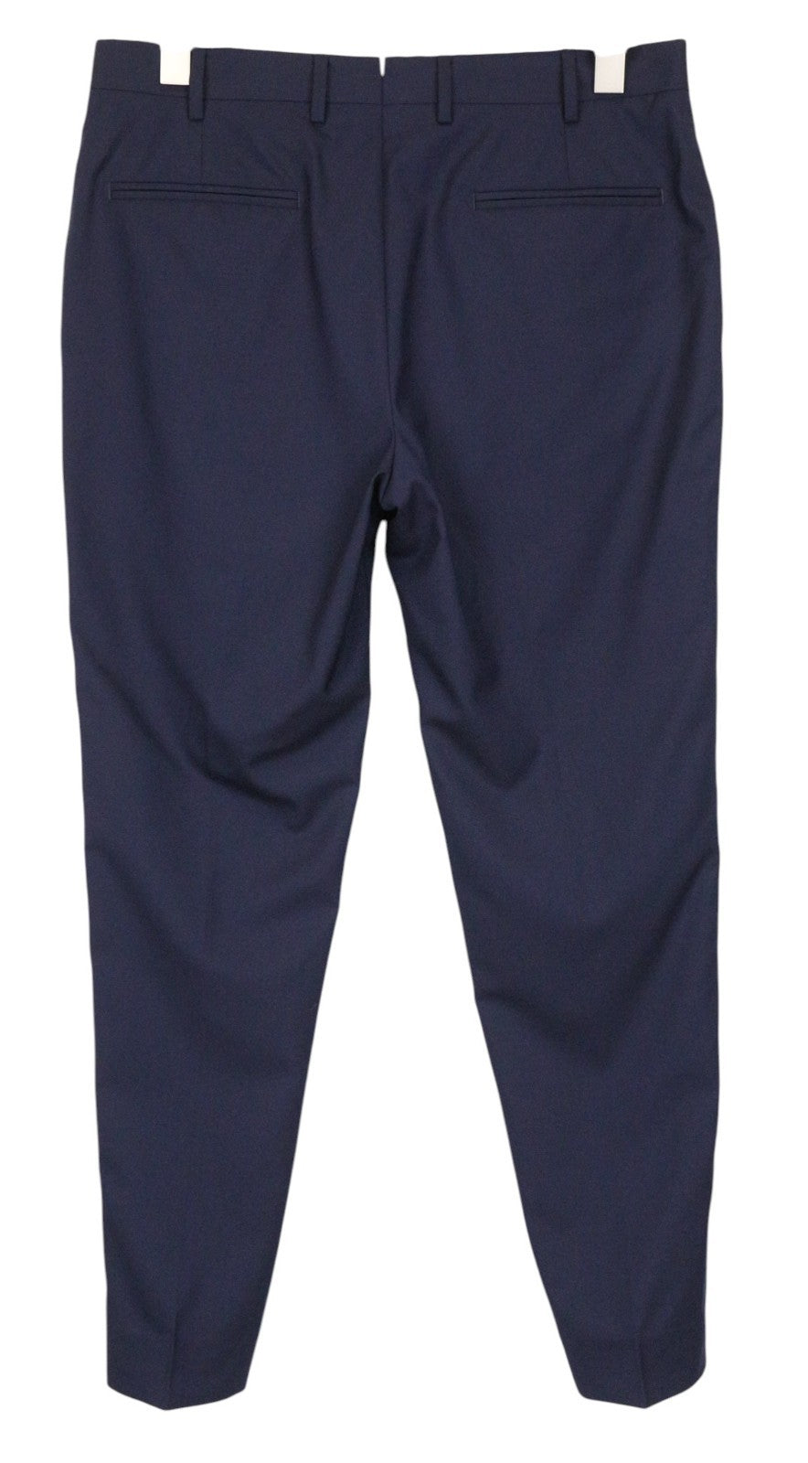 SUITSUPPLY La Spalla Men Suit UK38S Blue Slim 2-Piece Pure Wool S120s Classic
